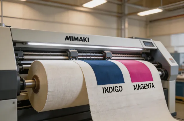 Mimaki direct-to-textile pigment printer
